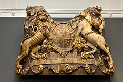 Rijksmuseum 2021 – The stern decoration of the Royal Charles