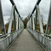 Fußgängerbrücke anstelle der ehem. Zechenbahnbrücke über dem Datteln-Hamm-Kanal (Lünen-Lippholthausen) / 16.03.2019