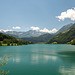 Le lac d'accumulation de Lungern