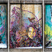 Street Art triptych