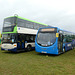 Rotala owned Preston Bus 40030 (BU52 UWE) (YT61 FEX) at Showbus and Diamond 20167 (SK19 FCG) at Showbus - 29 Sep 2019 (P1040477)