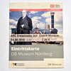 Ticket for the Nuremberg Transport Museum
