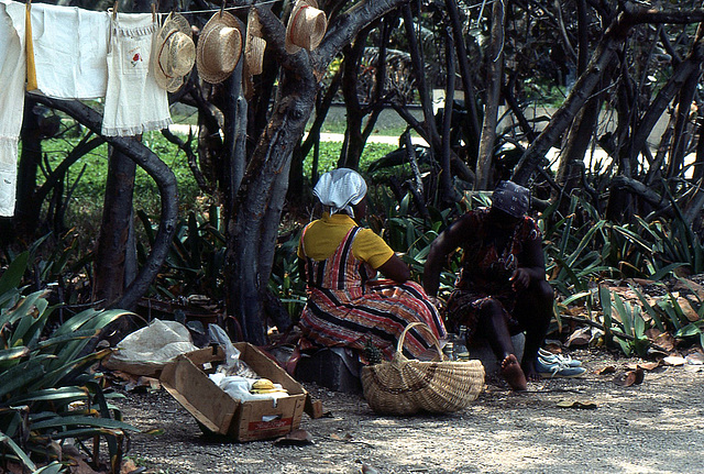 Marktleben in Jamaica 1984