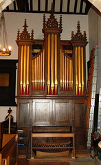 Organ Case, Swithland Church, Leicestershire