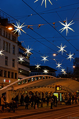 Marktplatz St. Gallen im Advent (© Buelipix)