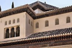Windows – Palace of the Nasrids, Alhambra, Granada, Andalucía, Spain