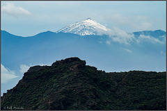 Blick vom Anaga auf den Teide