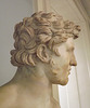 Detail of a Marble Portrait of an Unidentified Hellenistic Ruler in the British Museum, May 2014
