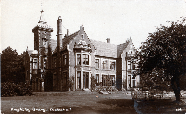 Knightley Grange, Staffordshire c1910