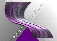 Fractal on diagonal -Happy Christmas