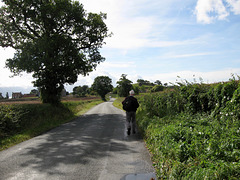 Crutch Lane leading southward to Crutch Farm and Crutch Hill.