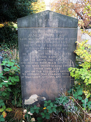 brompton cemetery, london,major james carr, 1845