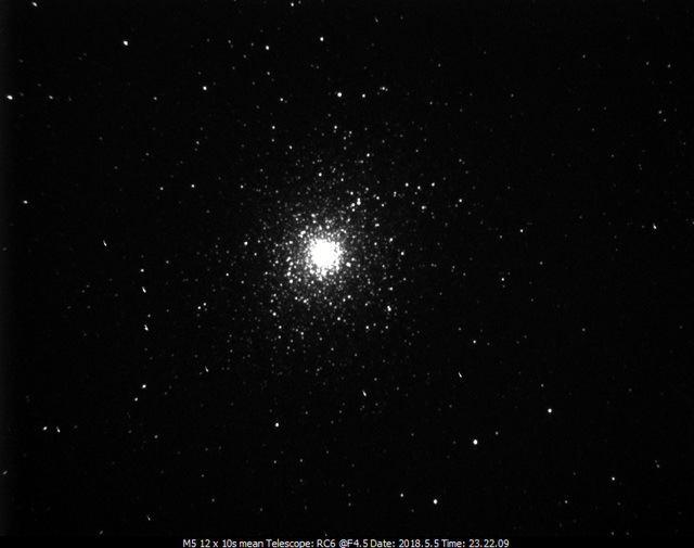 M5 Globular cluster in Serpens