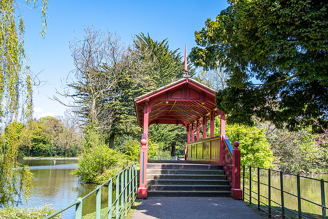 The oriental bridge, Birkenhead Park