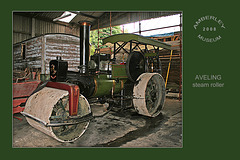 Aveling Steam-roller Amberley Museum 11 8 2008