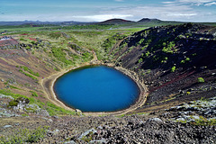 Der Kratersee Kerið - Kerið crater lake