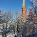 Winter, wie er nur einmal im Jahr in Hamburg aussieht