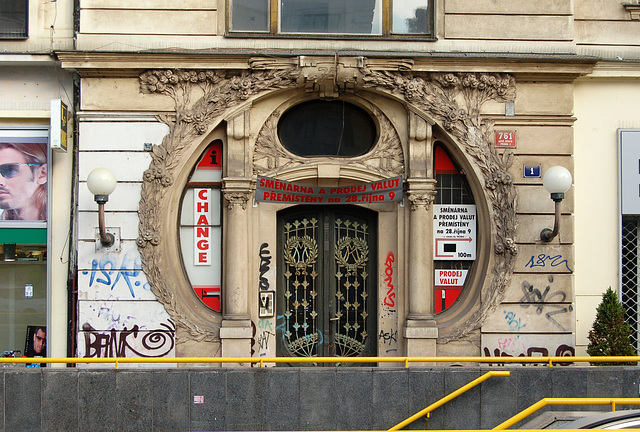 Former Czech Savings Bank Building, Jungmannova Square and Ferdinandova Street, Prague