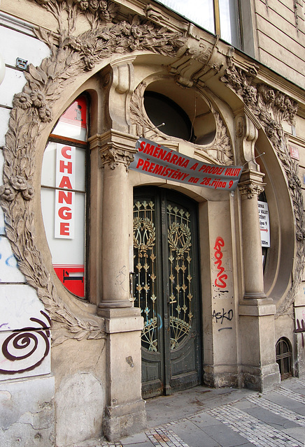 Former Czech Savings Bank Building, Jungmannova Square and Ferdinandova Street, Prague