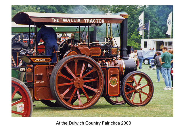 Steam traction engine Dulwich 1997