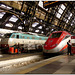 Stazione Centrale in partenza per Gap Bergamo 2010 Mostra Oliviero