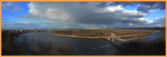 Kiev... on the Dnieper or Djneper  (Panorama picture)