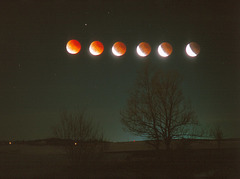 éclipse de lune du 22 janvier 2000