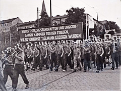 FDJ-Demo zu den Weltfestspielen 1951 in Berlin