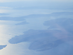 Îles de Croatie du nord.