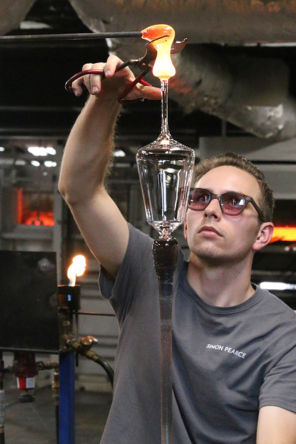 The making of a wine goblet - Part III
