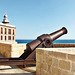 Phare de Melilla la Vieja sur la tour Bonete dans la ville de Melilla  Espagne.
