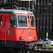 SBB Lokomotive Re 420 294-1 im Bahnhof von Sion