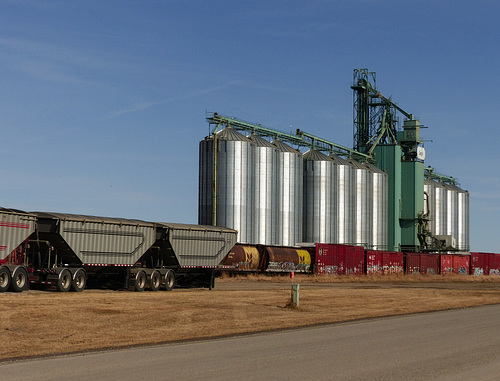 Blackie Grain Terminal, Alberta