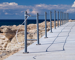 Seaside fence