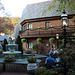 a lovely little sidestreet in downtown Gatlinburg, Tennessee....The Fountain is a popular feature here..