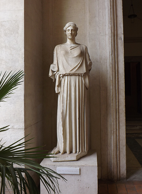 Woman Wearing a Peplos in the Palazzo Altemps, June 2012