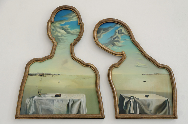 "Couple aux têtes pleines de nuages" (S. Dali - 1936)