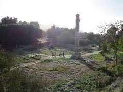 Le grand temple d'Artémis d'Ephèse.