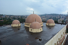 Uganda, Kampala, Gaddafi National Mosque Domes