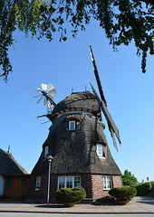 Windmühle in Dorf Mecklenburg