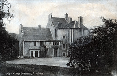 Monkland House, Airdrie, Lanarkshire (Demolished)
