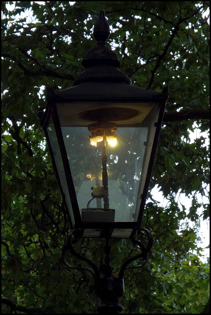 Hyde Park gas lamp