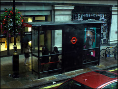 Baker Street bus shelter