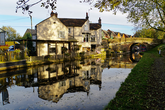 The Boat Inn reflections