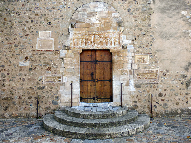 Portale della chiesa abbaziale - Saint-Génis-des-Fontaines