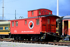 USA 2016 – Portland – Oregon Rail Heritage Center – Southern Pacific Railway NP1735 Caboose