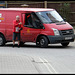Royal Mail van delivery