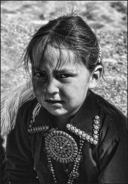 suspicion of a little Navajo girl - 1986