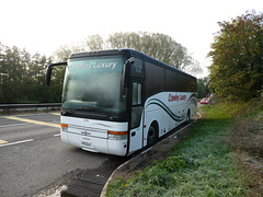 Crawley Luxury Coaches K3 CLC (MX03 ACJ) at Barton Mills - 28 Oct 2019 (P1040874)