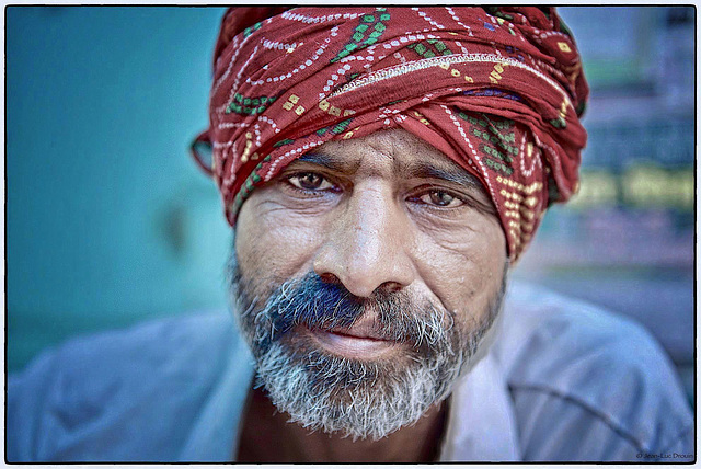 Portrait à Old-Delhi
